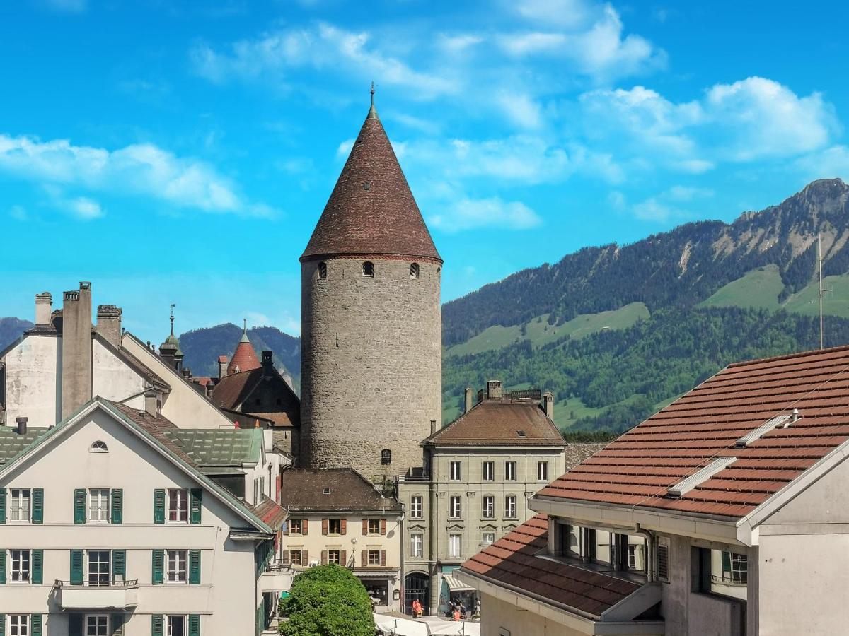 Hotel Des Alpes Bulle Center Экстерьер фото